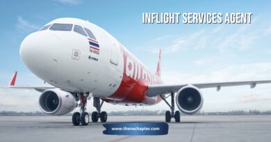 สายการบิน Thai AirAsia เปิดรับสมัครตำแหน่ง Inflight Services Agent วุฒิ ป.ตรี ทุกสาขา หรือที่เกี่ยวข้อง หากมีประสบการณ์ทำงานกับสายการบิน จะพิจารณาเป็นพิเศษ สื่อสารภาษาอังกฤษได้เป็นอย่างดี มีใบขับขี่ และสามารถขับรถเกียร์ธรรมดาได้ ทำงานที่สนามบินสุวรรณภูมิ