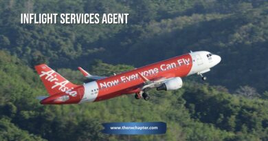 สายการบิน Thai AirAsia เปิดรับสมัครตำแหน่ง Inflight Services Agent วุฒิ ป.ตรี ทุกสาขา หรือที่เกี่ยวข้อง หากมีประสบการณ์ทำงานกับสายการบิน จะพิจารณาเป็นพิเศษ สื่อสารภาษาอังกฤษได้เป็นอย่างดี มีใบขับขี่ และสามารถขับรถเกียร์ธรรมดาได้ ทำงานที่สนามบินเชียงใหม่