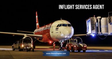 สายการบิน Thai AirAsia เปิดรับสมัครตำแหน่ง Inflight Services Agent วุฒิ ป.ตรี ทุกสาขา หรือที่เกี่ยวข้อง หากมีประสบการณ์ทำงานกับสายการบิน จะพิจารณาเป็นพิเศษ สื่อสารภาษาอังกฤษได้เป็นอย่างดี มีใบขับขี่ และสามารถขับรถเกียร์ธรรมดาได้ ทำงานที่สนามบินดอนเมือง