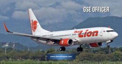 สายการบิน Thai Lion Air เปิดรับสมัครตำแหน่ง GSE Officer อายุ 22-35 ปีขึ้นไป วุฒิ ปวช. ขึ้นไป สาขาช่างยนต์ ช่างไฟฟ้า หรือมีประสบการณ์ด้านการซ่อมรถจะได้รับการพิจารณาเป็นพิเศษ ทำงานที่สนามบินเชียงราย