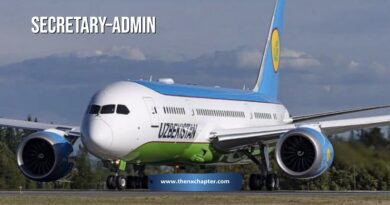 สายการบิน Uzbekistan Airways เปิดรับสมัครตำแหน่ง Secretary & Administrative Officer วุฒิ ป.ตรี ทุกสาขา สื่อสารภาษาอังกฤษได้เป็นอย่างดี สามารถทำงานตามรอบเที่ยวบินของสายการบินได้