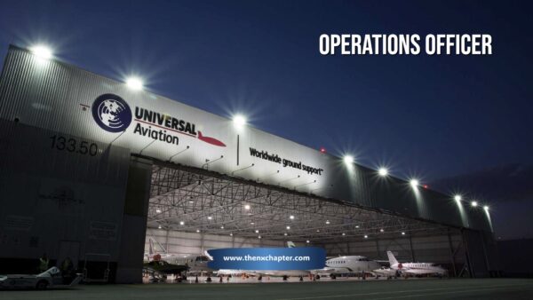 บริษัท Universal Aviation (Thailand) เปิดรับสมัครตำแหน่ง Operations Officer วุฒิ ม.ปลาย หรือเทียบเท่า สื่อสารภาษาไทย-อังกฤษได้ดี มีใจบริการ ใช้ MS Office พื้นฐานได้ มีประสบการณ์สายการบินหรือพูดจีนได้จะพิจารณาเป็นพิเศษ ทำงานภายใต้แรงกดดันและสภาพอากาศแปรปรวนได้
