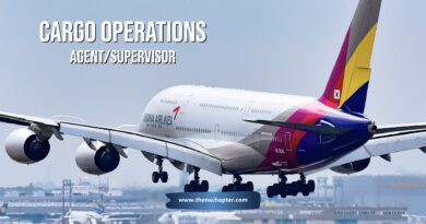 สายการบิน Asiana Airlines เปิดรับสมัครตำแหน่ง Cargo Operations Agent/Supervisor วุฒิ ป.ตรี มีประสบการณ์ด้านงานขนส่งสินค้าทางอากาศอย่างน้อย 3 ปี มีความรู้ด้าน Cargo Procedure, Ramp/Load Control สื่อสารภาษาอังกฤษได้และใช้โปรแกรมคอมพิวเตอร์ได้เป็นอย่างดี สามารถสื่อสารกับสำนักงานใหญ่ที่เกาหลีได้อย่างมีประสิทธิภาพ ทำงานที่เขต Free Zone สนามบินสุวรรณภูมิ