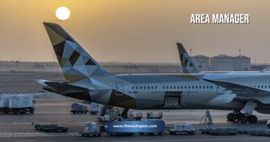 สายการบิน Etihad เปิดรับสมัครตำแหน่ง Area Manager วุฒิ ป.ตรีขึ้นไป มีประสบการณ์บริหารงานที่เกี่ยวข้องอย่างน้อย 7 ปี โดยเฉพาะในสายงานบริหารจัดการด้านการบิน จะได้รับการพิจารณาเป็นพิเศษ