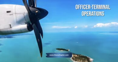 บริษัท Bangkok Airport Management เปิดรับสมัครตำแหน่ง Officer-Terminal Operations วุฒิ ป.ตรี ทุกสาขา ถ้ามีประสบการณ์งานการบิน บริการลูกค้า จะพิจารณาเป็นพิเศษ สื่อสารภาษาอังกฤษได้เป็นอย่างดี ทำงานที่สนามบินสมุย