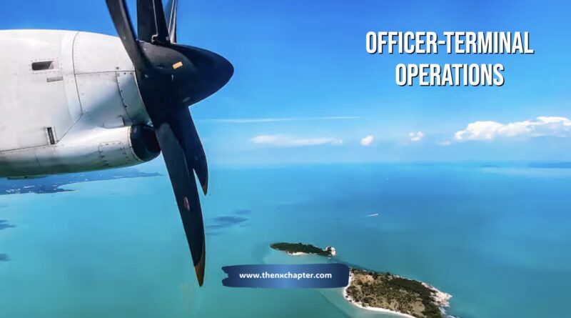 บริษัท Bangkok Airport Management เปิดรับสมัครตำแหน่ง Officer-Terminal Operations วุฒิ ป.ตรี ทุกสาขา ถ้ามีประสบการณ์งานการบิน บริการลูกค้า จะพิจารณาเป็นพิเศษ สื่อสารภาษาอังกฤษได้เป็นอย่างดี ทำงานที่สนามบินสมุย