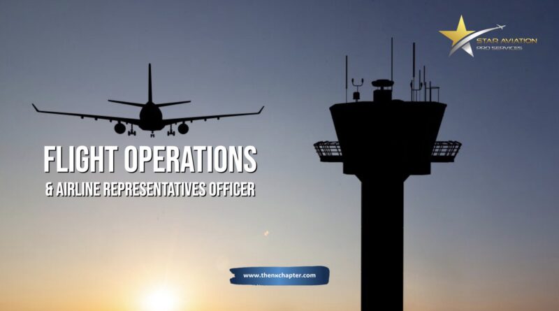 บริษัท Star Aviation Pro Services เปิดรับสมัครตำแหน่ง Flight Operations & Airline Representative Officer วุฒิ ป.ตรี ยินดีรับนักศึกษาจบใหม่ สื่อสารภาษาอังกฤษได้เป็นอย่างดี หากมีคะแนน TOEIC จะพิจารณาเป็นพิเศษ ทำงานที่อาคาร Jasmine International Tower แจ้งวัฒนะ
